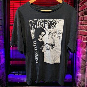 Misfits Evilive Fangs T-Shirt Y2K 2007 T-Shirt, X-Large - Rare Original